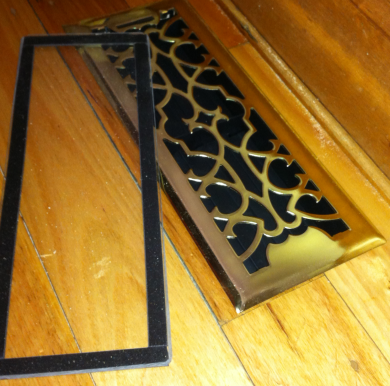 closable floor vent